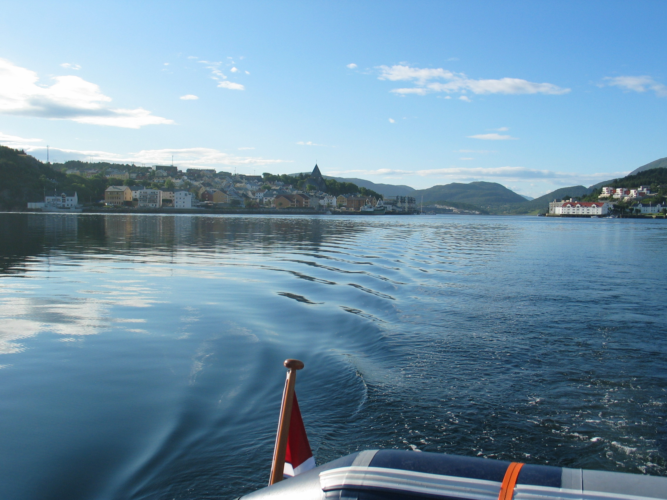 I havnebassenget i Kristiansund 