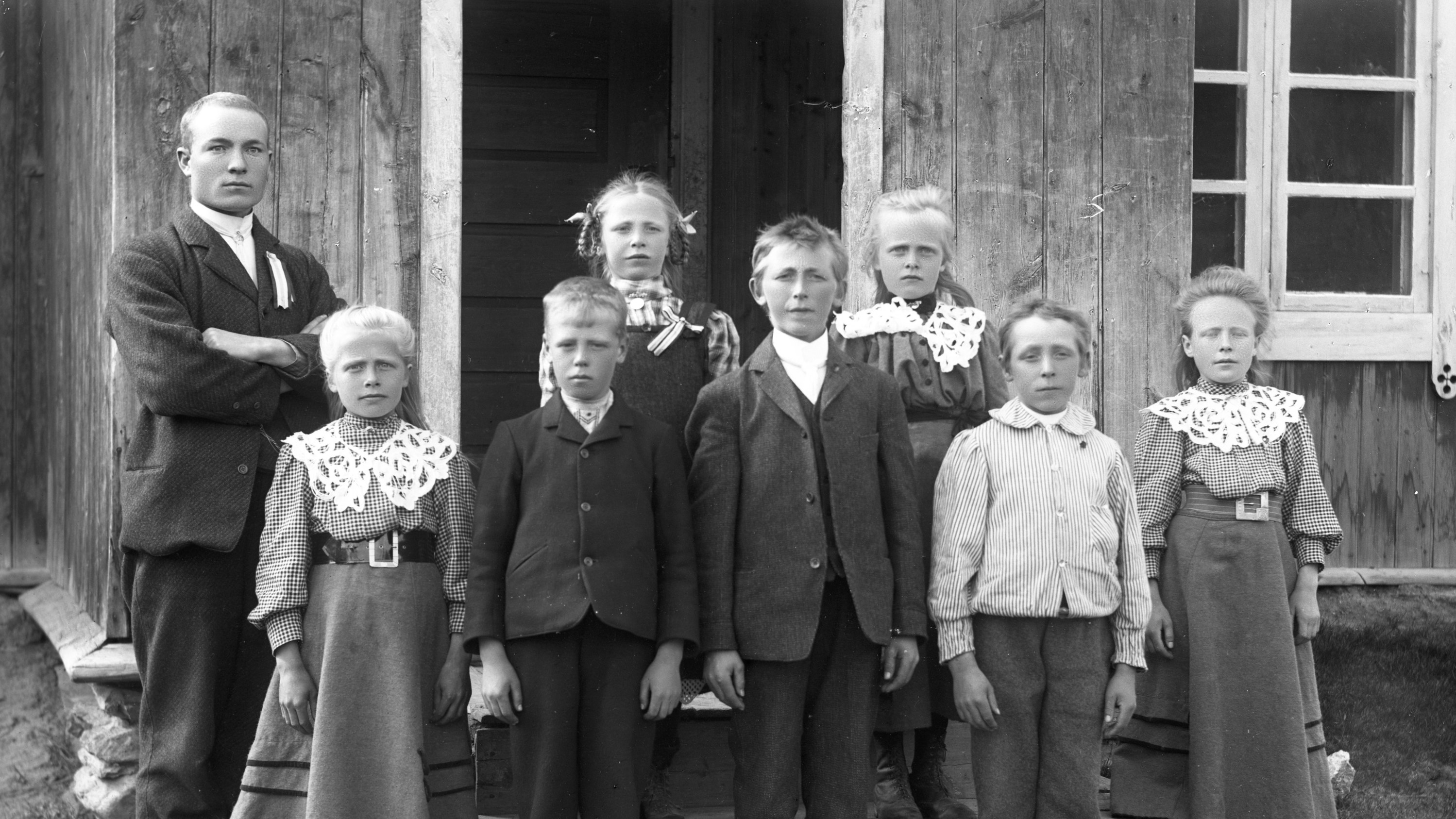 Skoleklasse i 1910