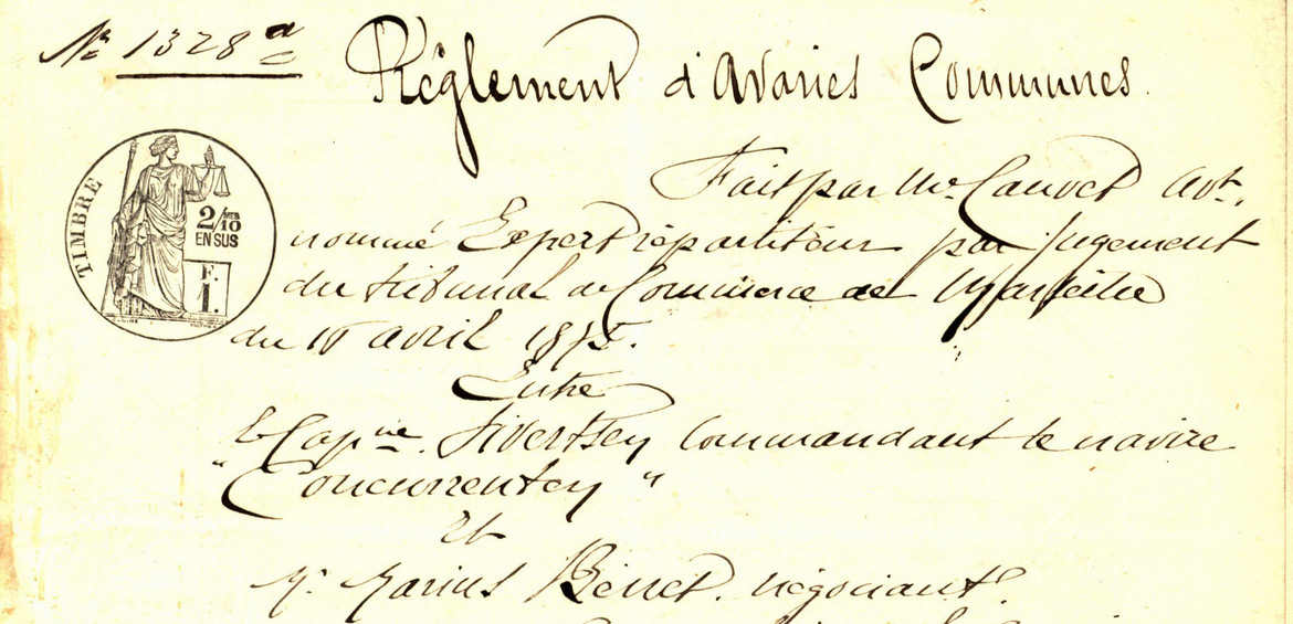 Havaridokument Concurrenten af Risør