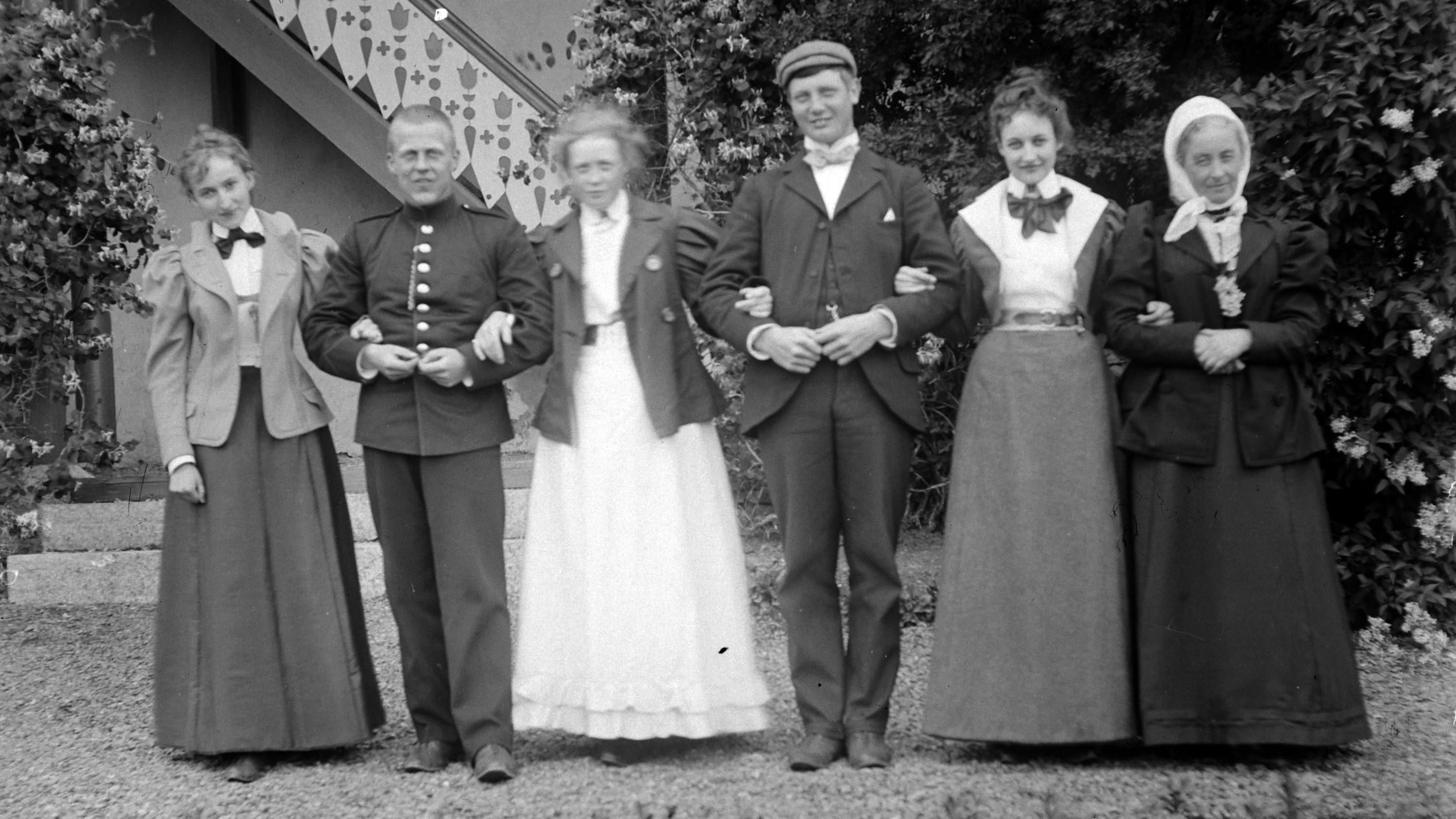 Gruppe med mennesker