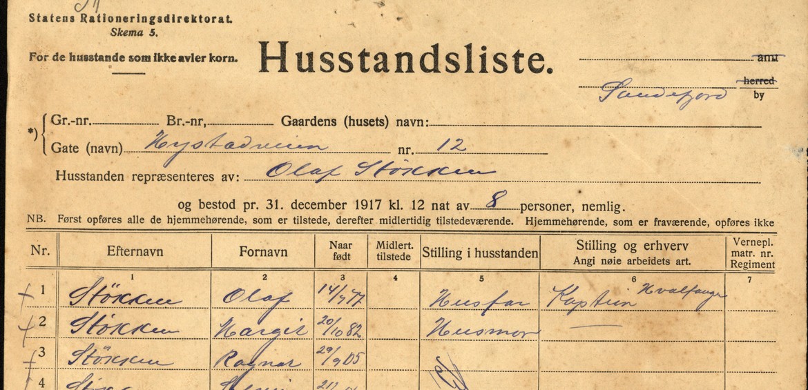 Husstandsliste Hystadveien 12