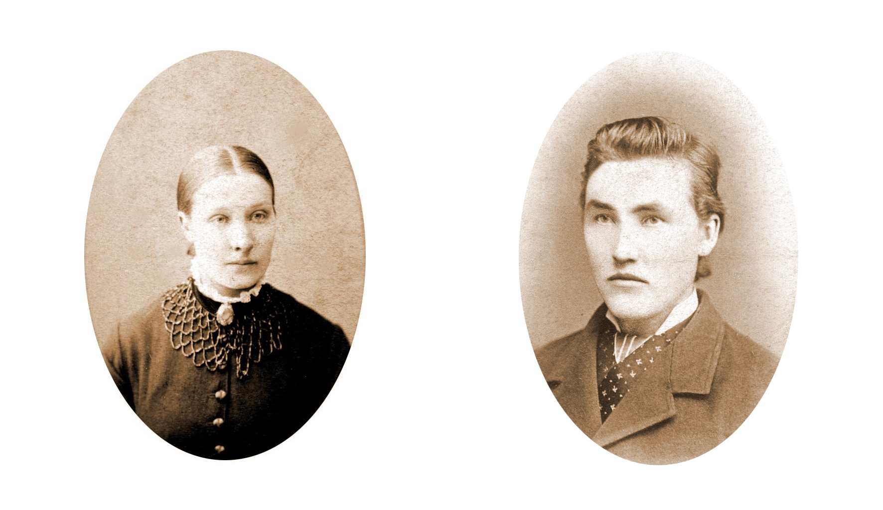 Randi Pedersdatter Holtseteren og ektemann Mathias Andersen Kankrud