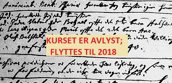 slektsforskerkurs