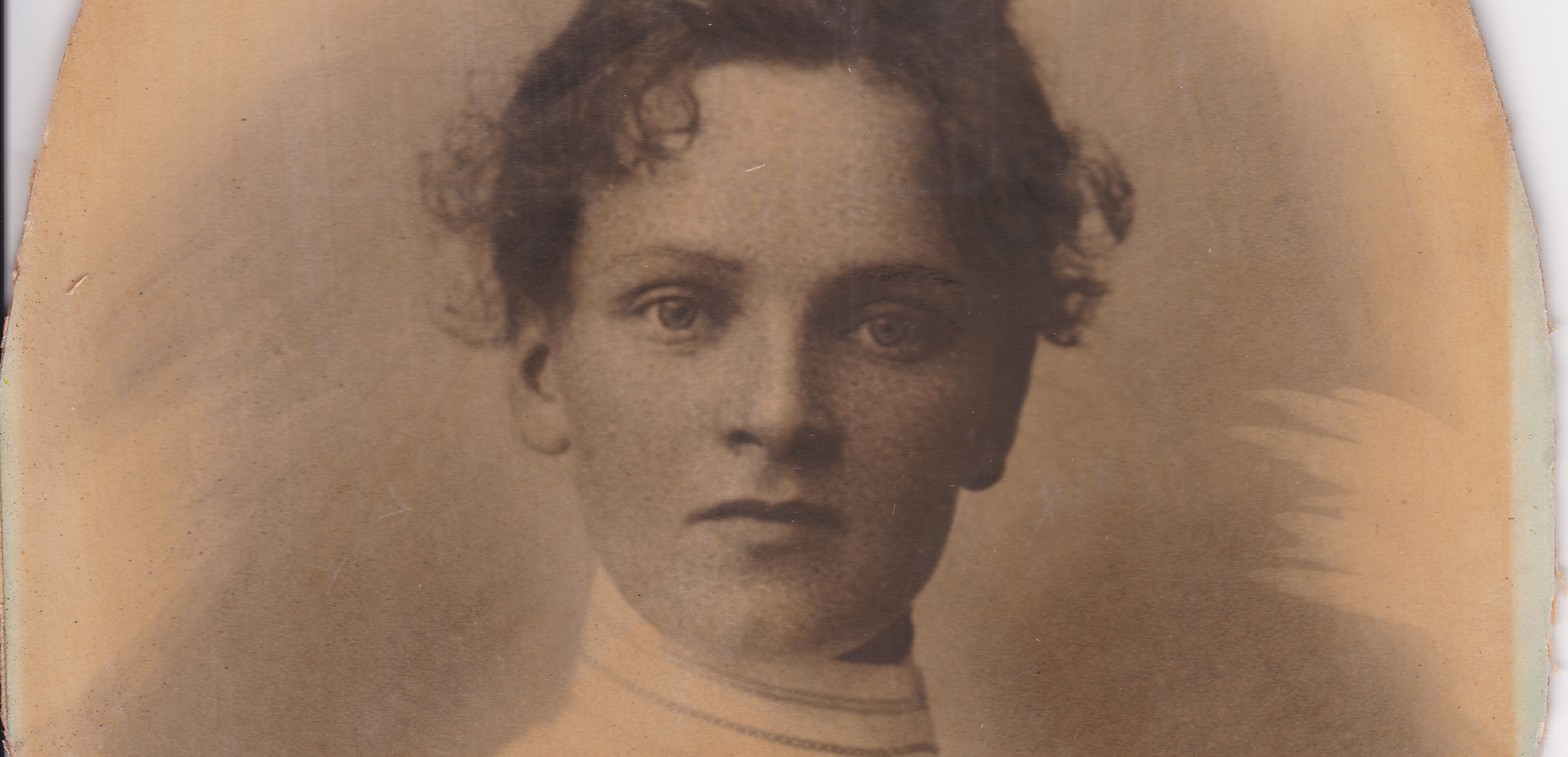 Brudebilde av Dina Olette Sørensen.  