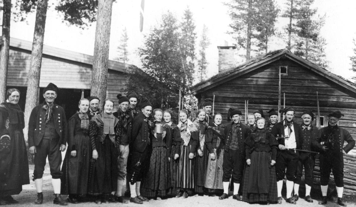Polsdansere fra Røros 1936