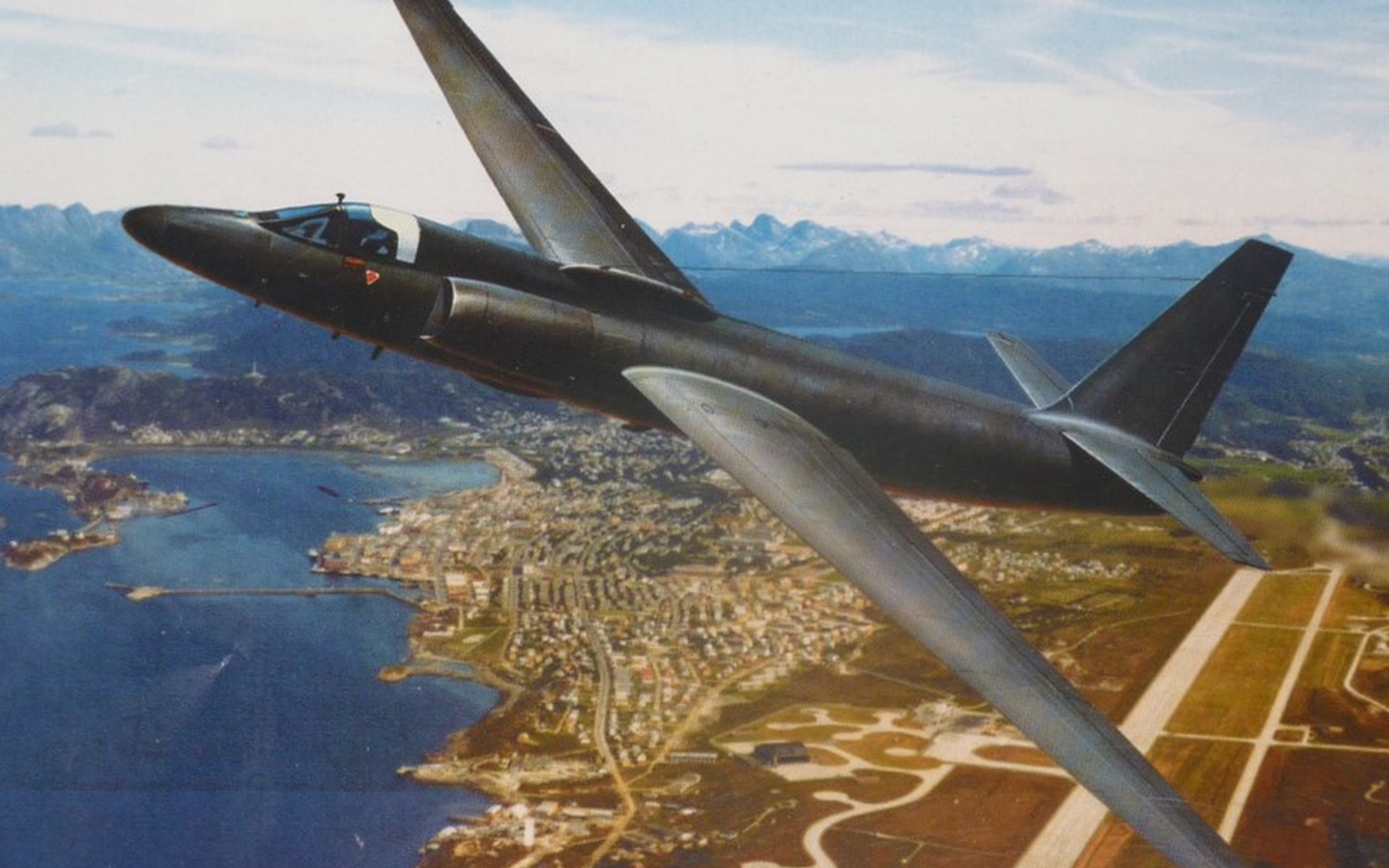 Spionnfly over Bodø