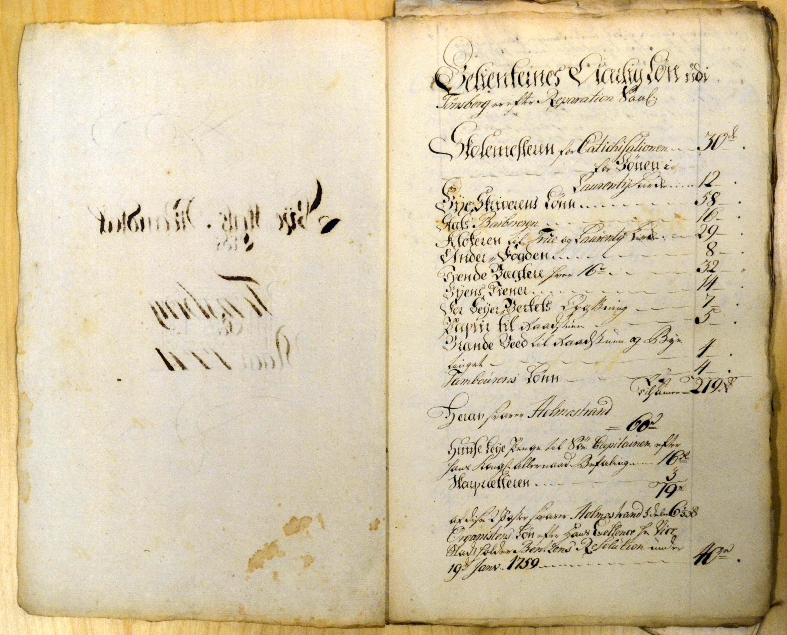 Skattemanntall for Tønsberg 1770