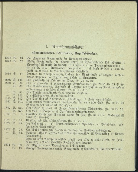 Jarlsberg og Laurvig Amt - Fylkestingsforhandlinger