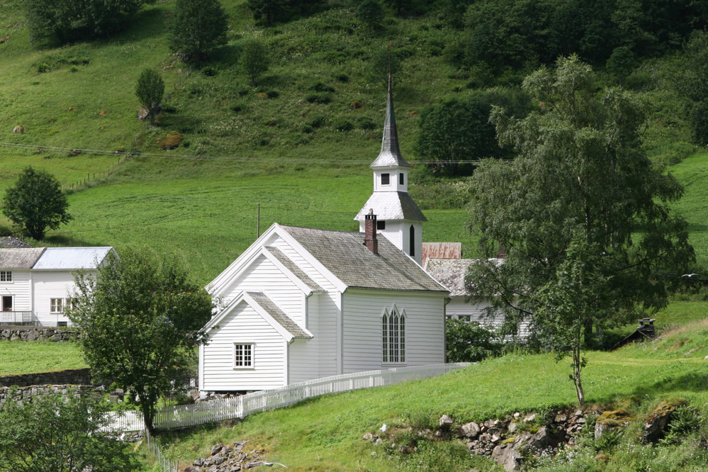 Bakka kirke i Nærøyfjorden, Aurland