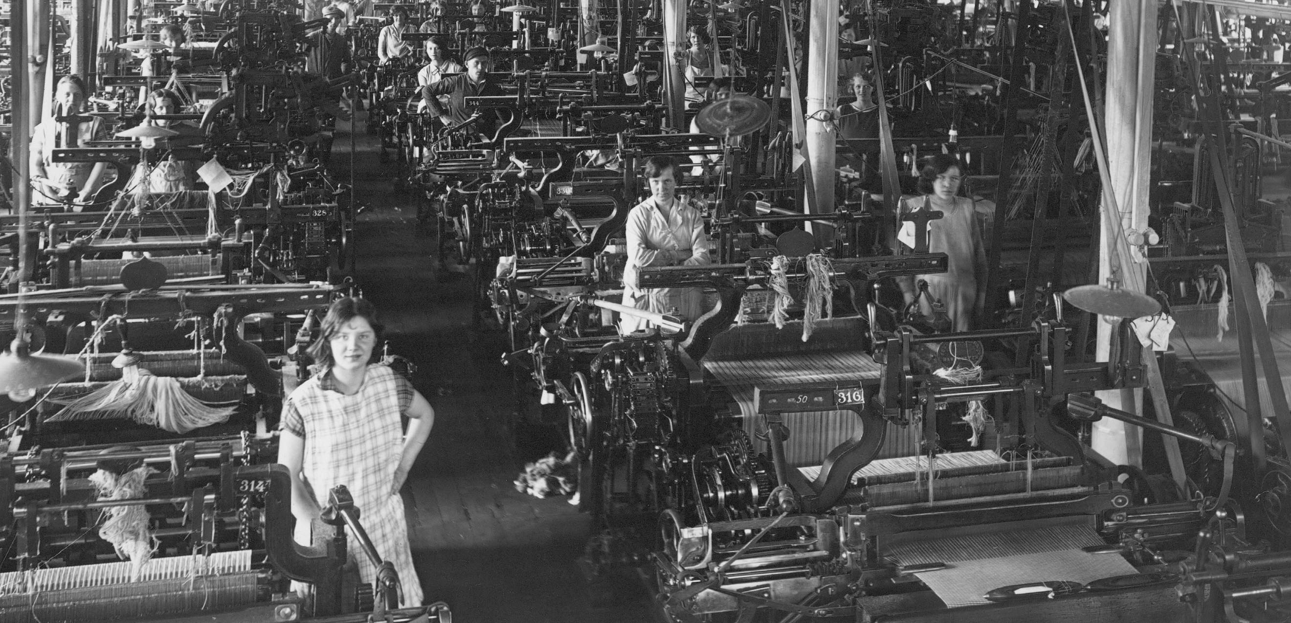 Bilde av svenske syersker fra Nydalen Compagnie