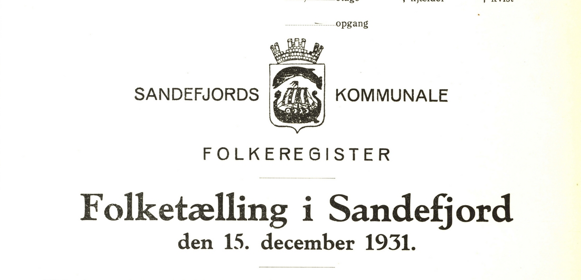 Folketelling for Sandefjord 1931