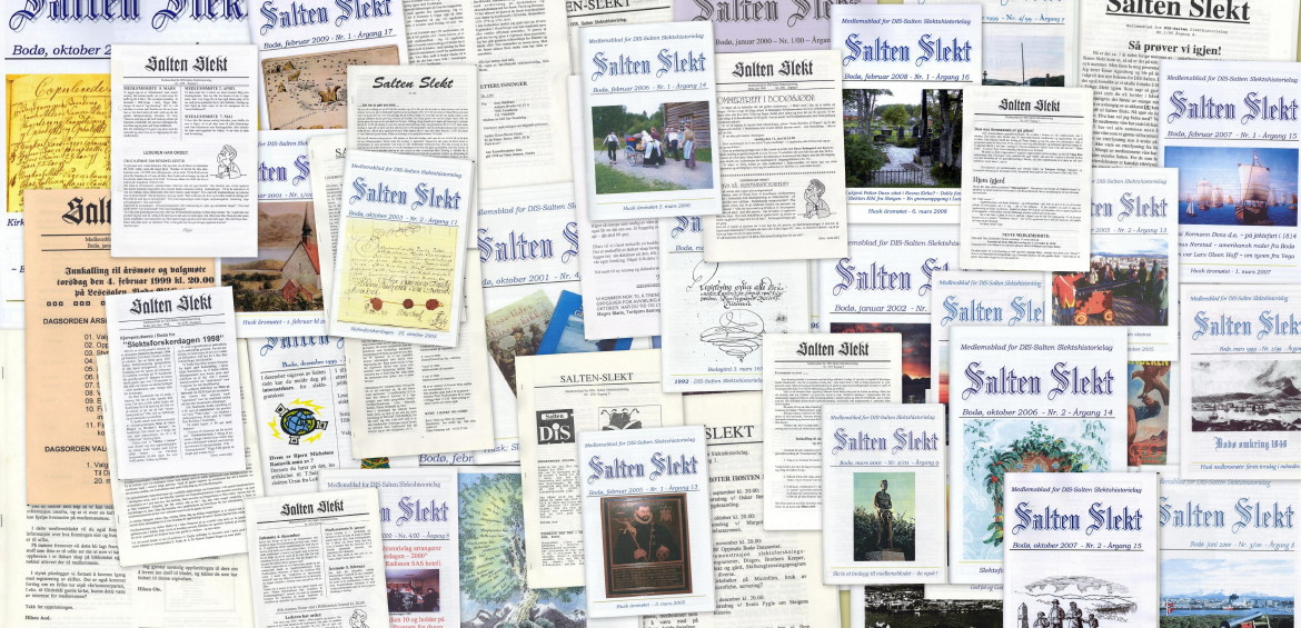 Medlemsbaldet Salten Slekt-Kollasj