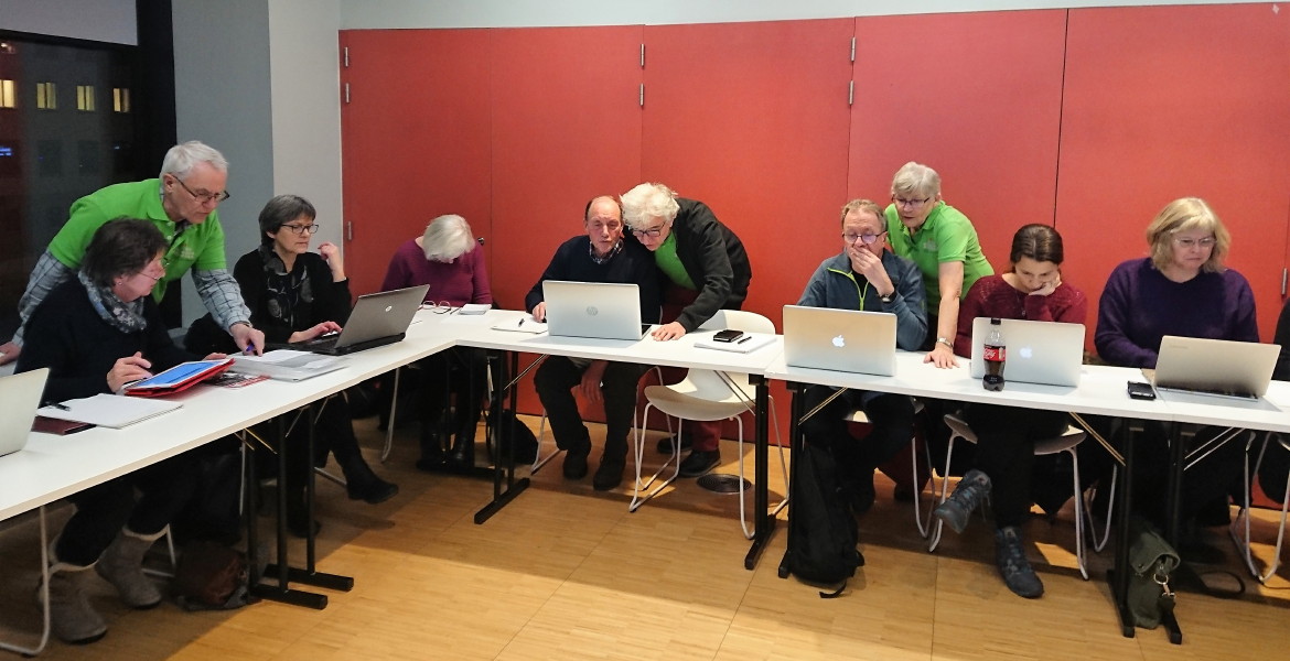 Slekt og Data Saltens kurs 2019 - foto Anne Grete Mensen