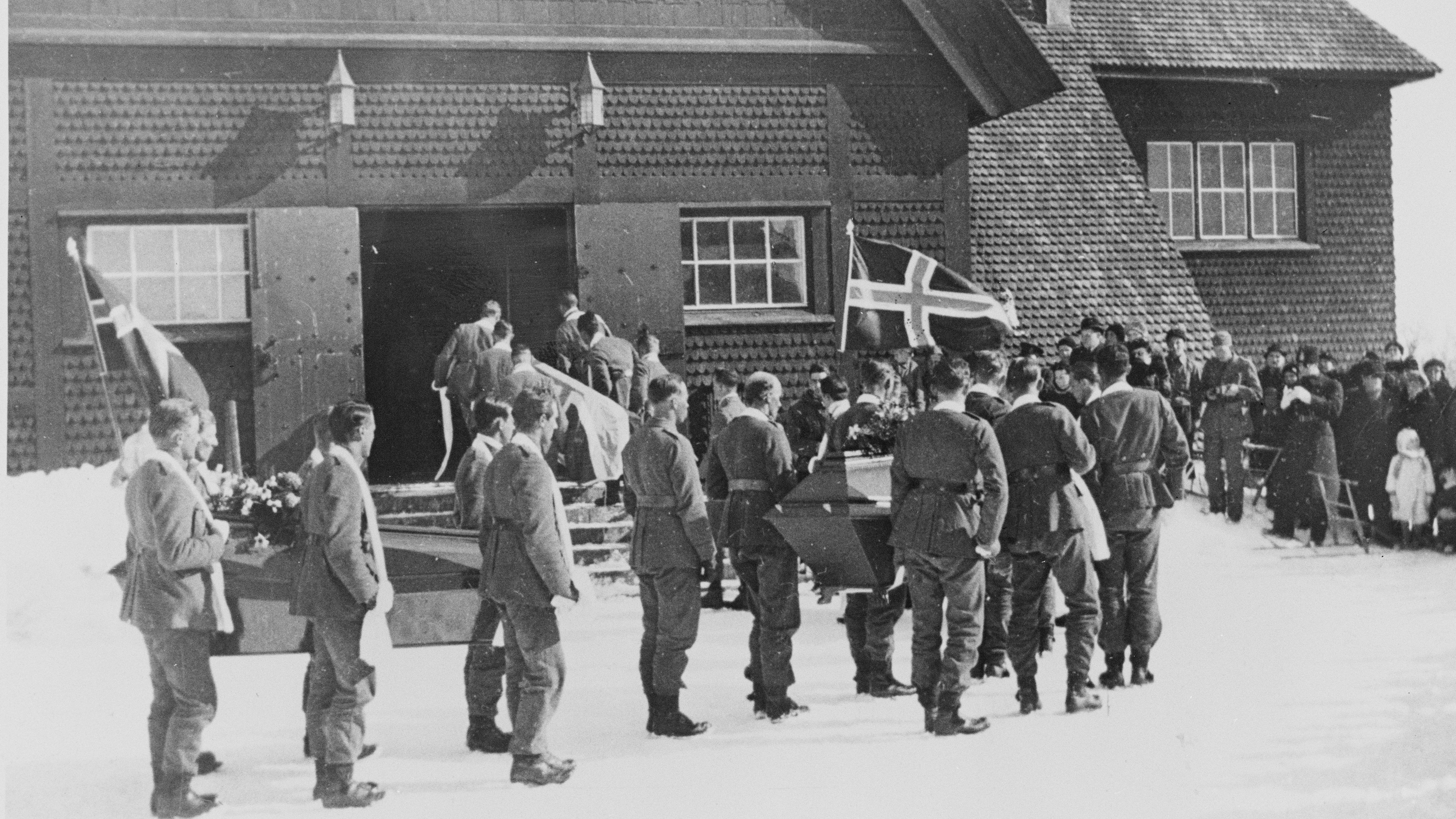 Begravelse under 2. verdenskrig