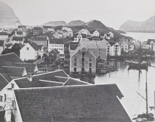 Farmor og farfar sin opplevelse av Ålesund-brannen i 1904