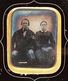 Tippoldefar Ivar og2. kone Sigrid Olsdatter omkring 1865