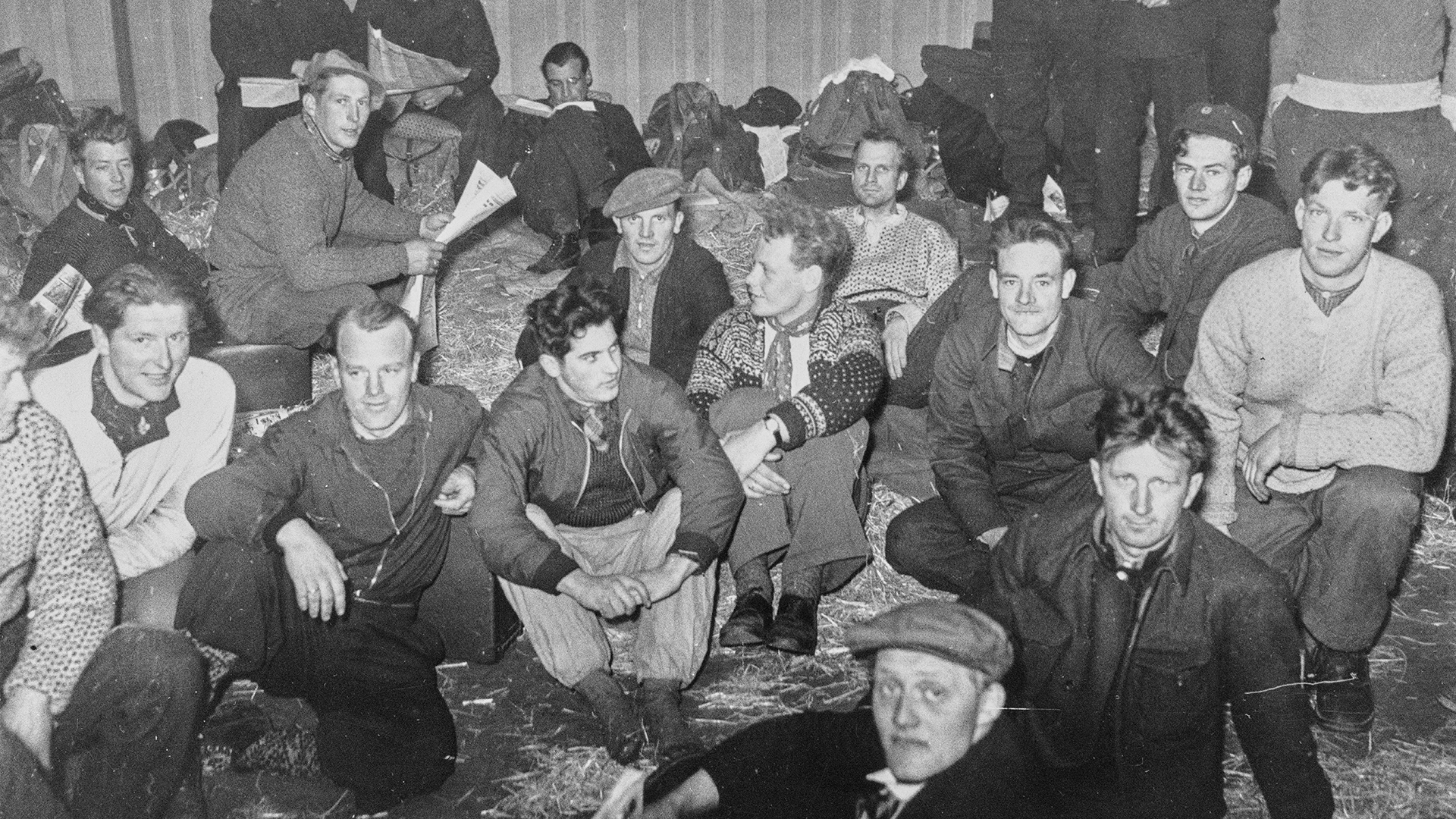 Norske krigsfanger, 1940.