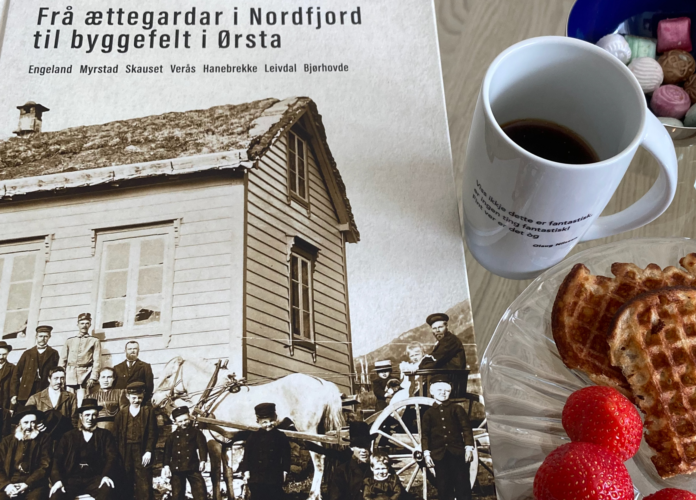 Frå ættegardar i Nordfjord til byggefelt i Ørsta