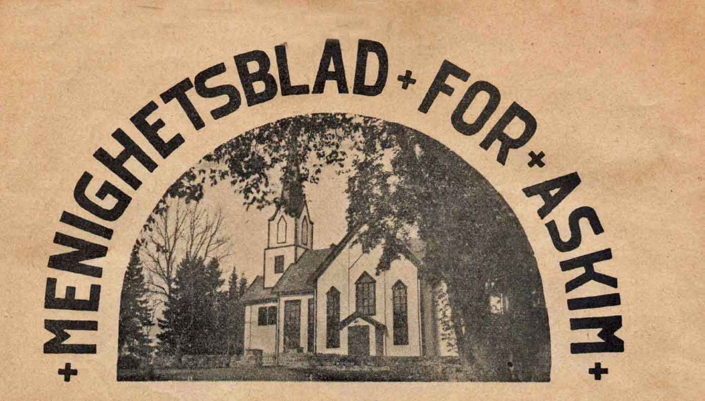 Askim menighetsblad logo