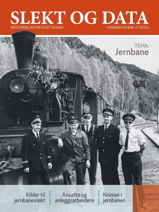 Slekt og Data 2_2023_Jernbane_forside