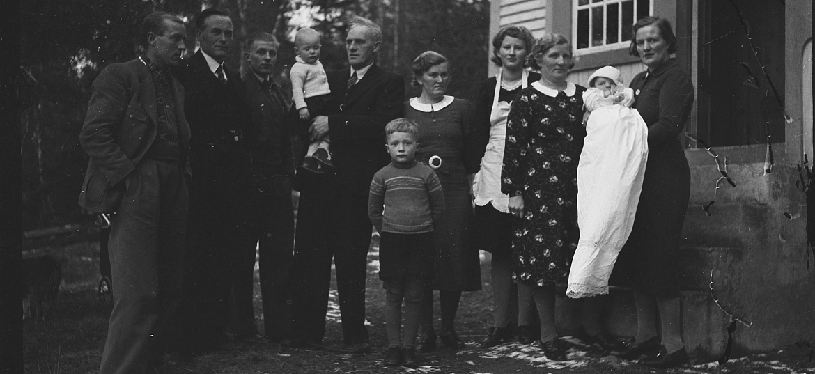 Dåp i Elvarheim. Marek, Václav.