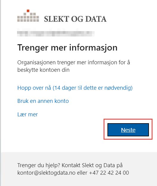 Sikre kontoen bilde 0