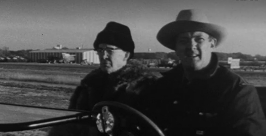 Erik Bye på kjøretur