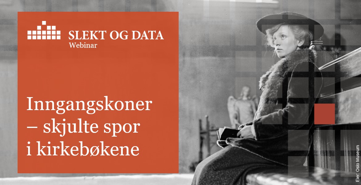 Webinartittel + kvinne i kirken