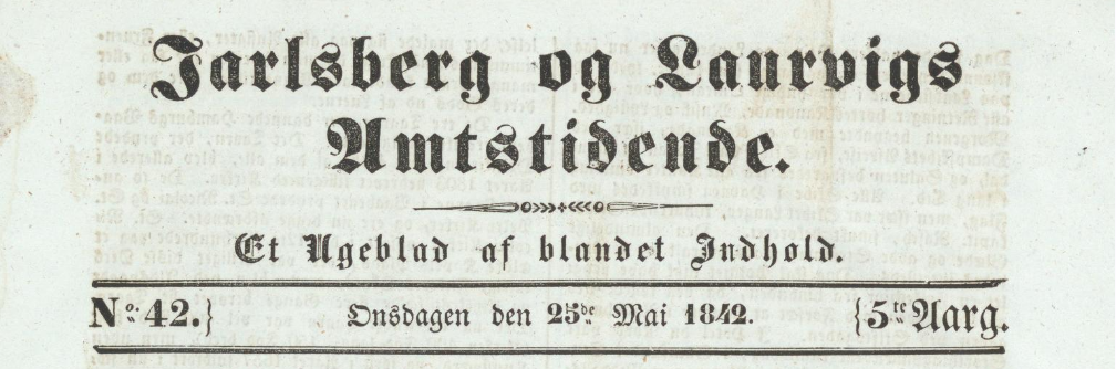 Jarlsberg og Larviks Amtstidende