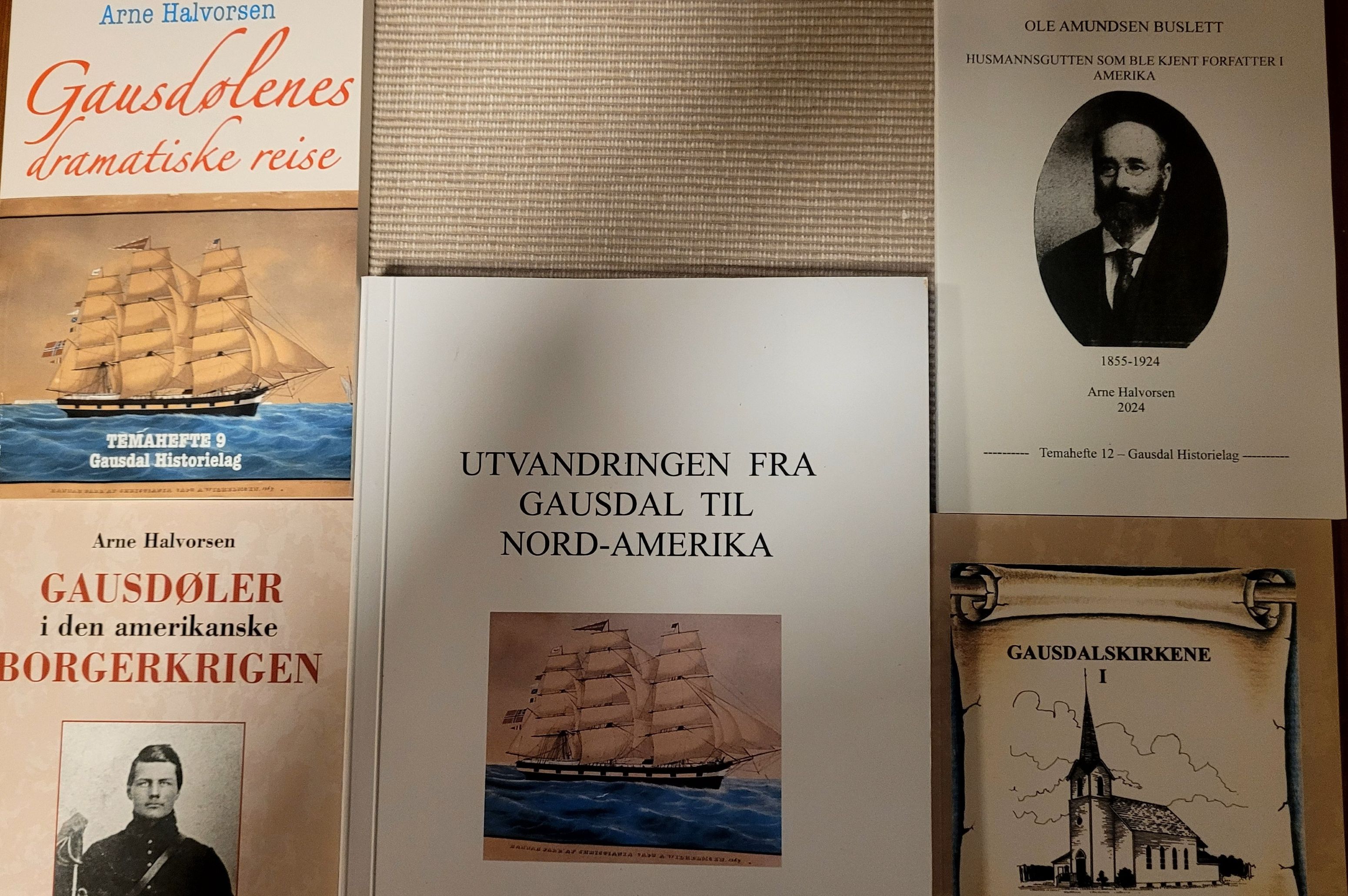 Bøker av Arne Halvorsen 