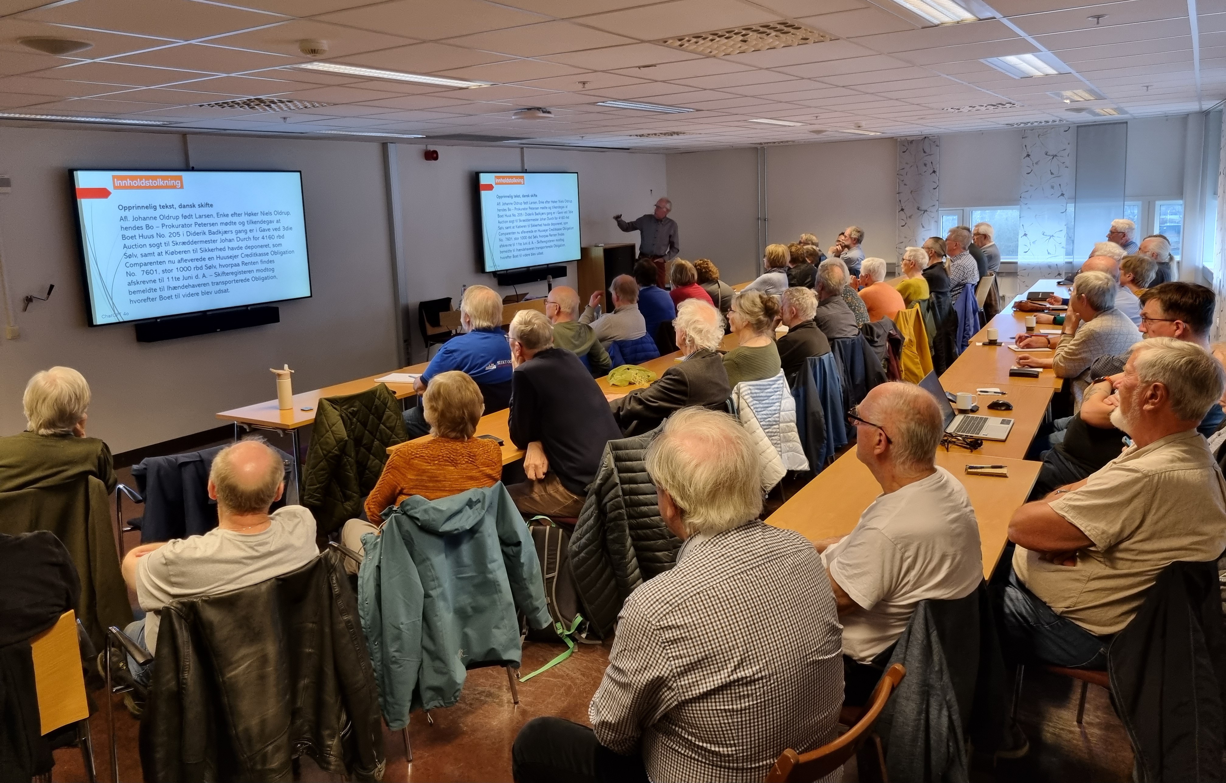 Hans-Olav Oldrup Johnsen foredrag om KI den  9 april 2026