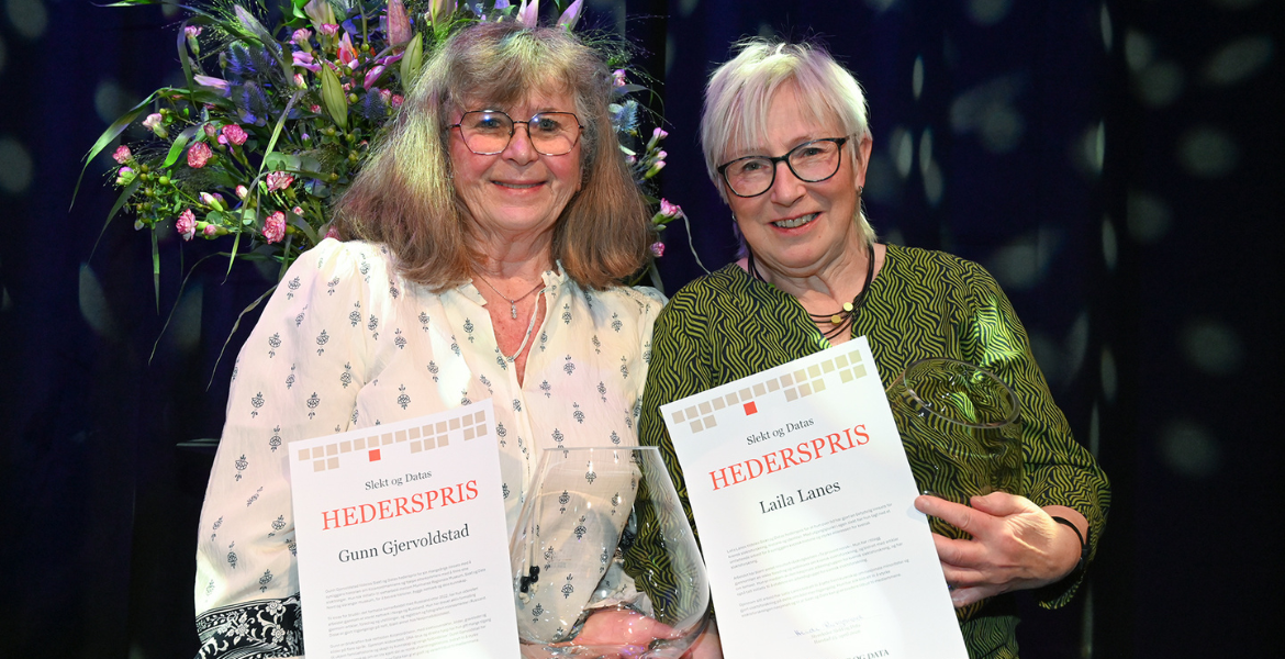 Hederspris til Gunn Gjervoldstad og Laila Lanes