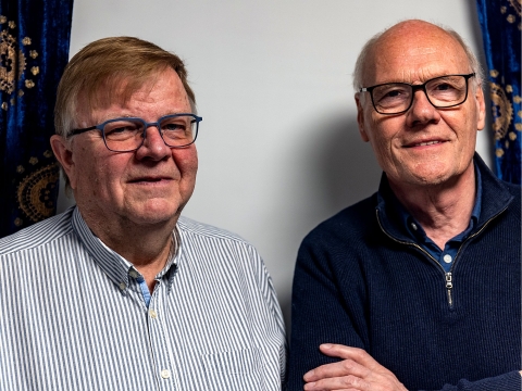 Bjørn Harald Hamre og Halfdan Mørland