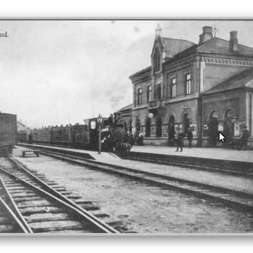 Hokksund stasjon 1890