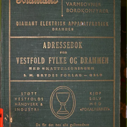 Adressebok for Vestfold 1956