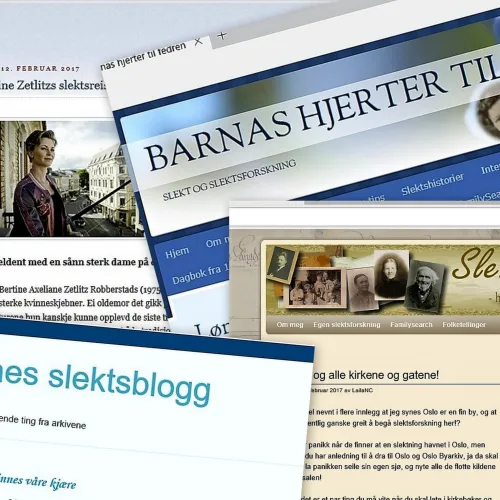 Slektsblogger