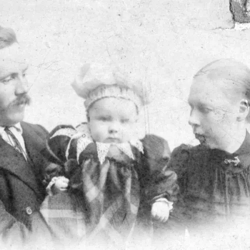 Illustrasjonsfoto av familie