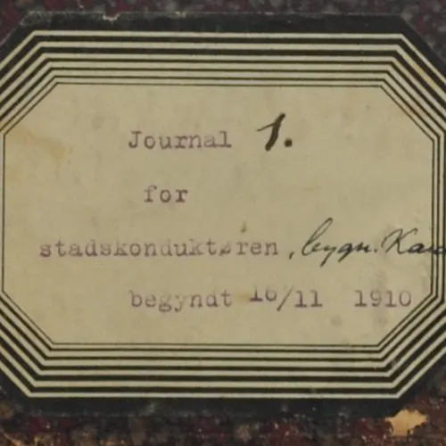 Sandefjord bygningsråds protokoll 1910