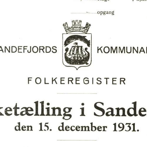 Folketelling for Sandefjord 1931