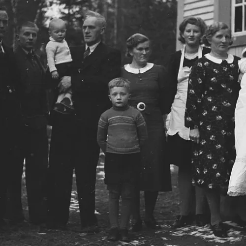 Dåp i Elvarheim. Marek, Václav.