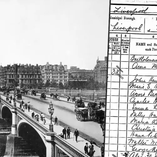 Kollasj: London og britisk kilde