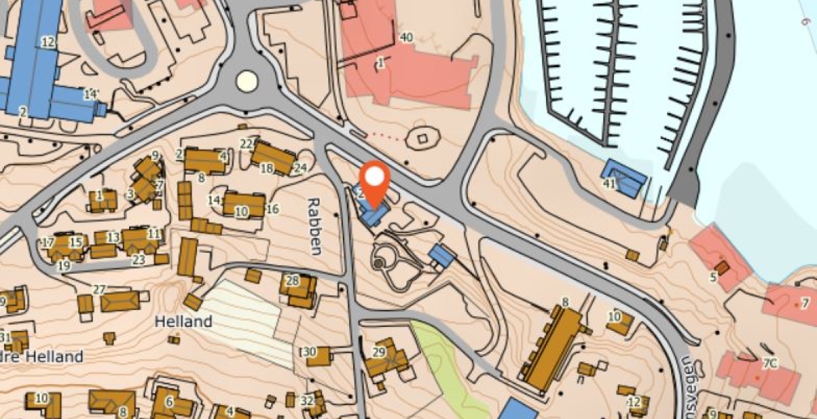 Vestnes Frivilligsentral- kart