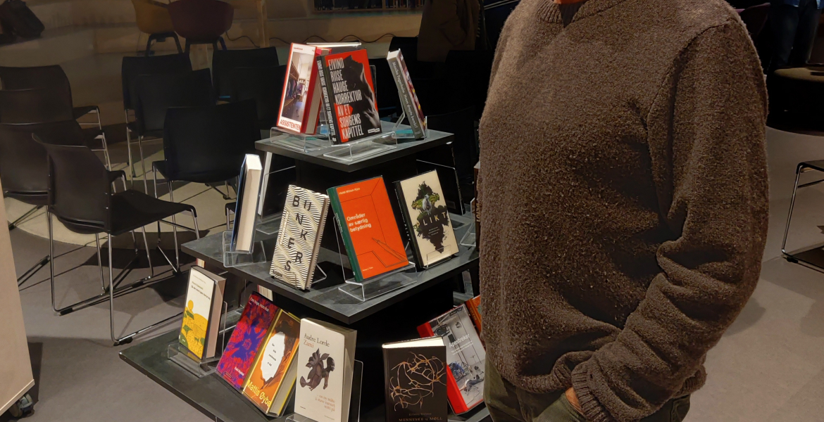 Ragnar Albertsen møte Moa bibliotek