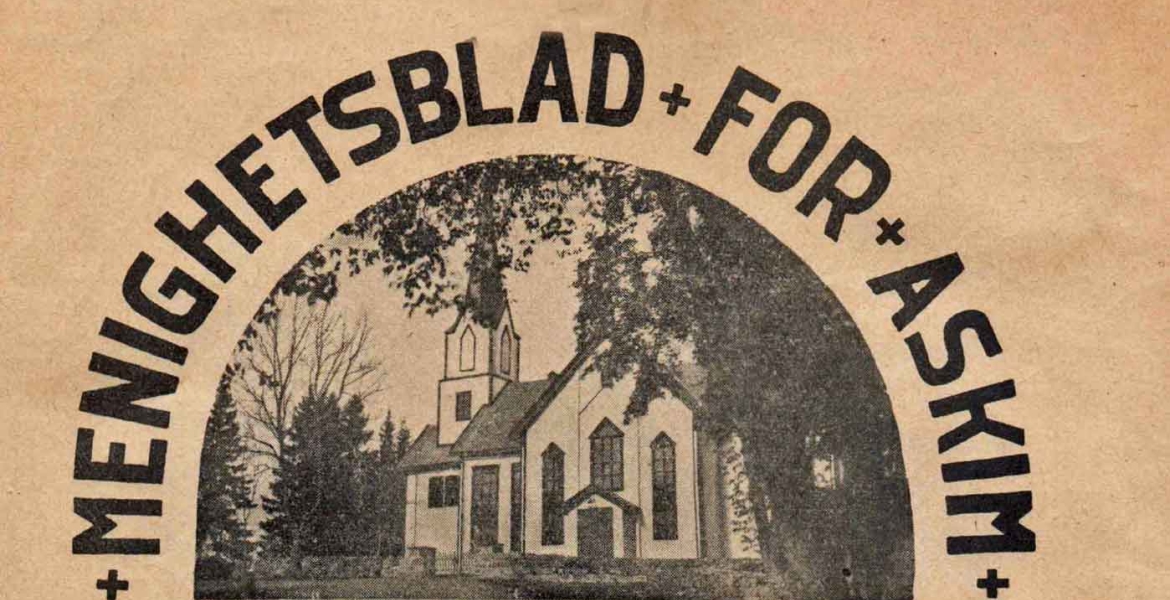 Askim menighetsblad logo