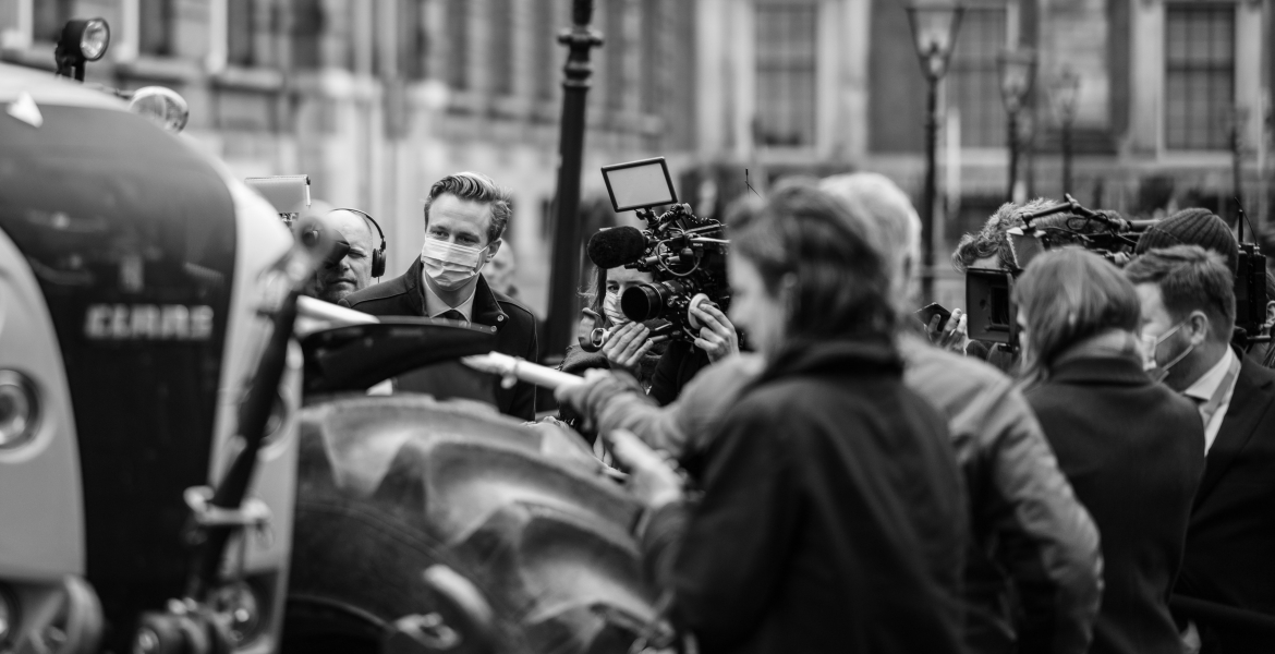 Journalist i arbeid