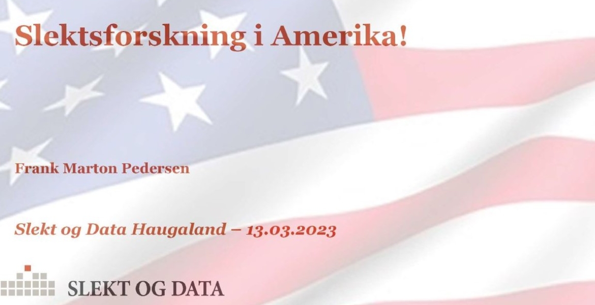 Slektsforskning i Amerika