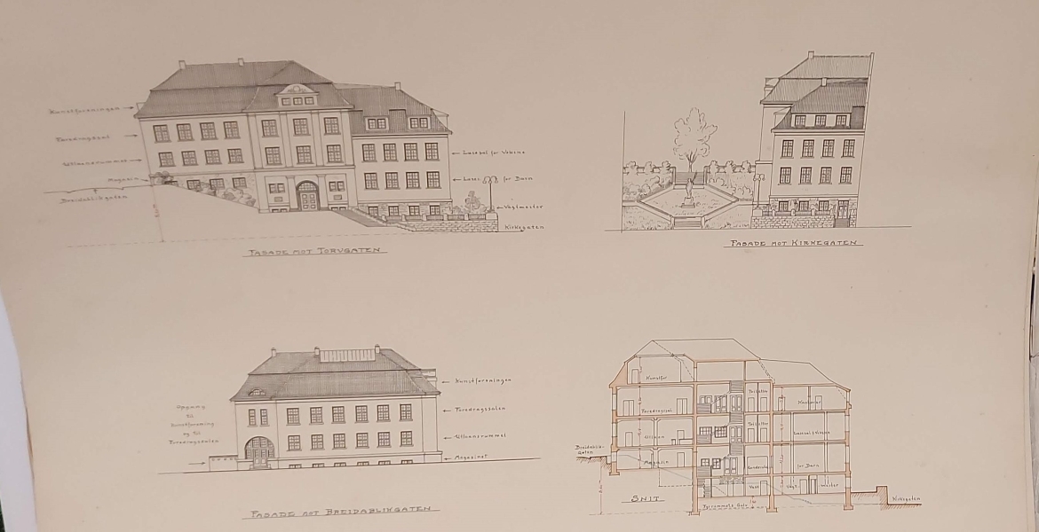 Hagesund Bibliotek 1918, forslag