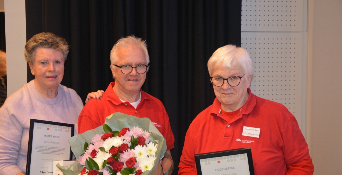 Gratulerer til nye hederspristakere