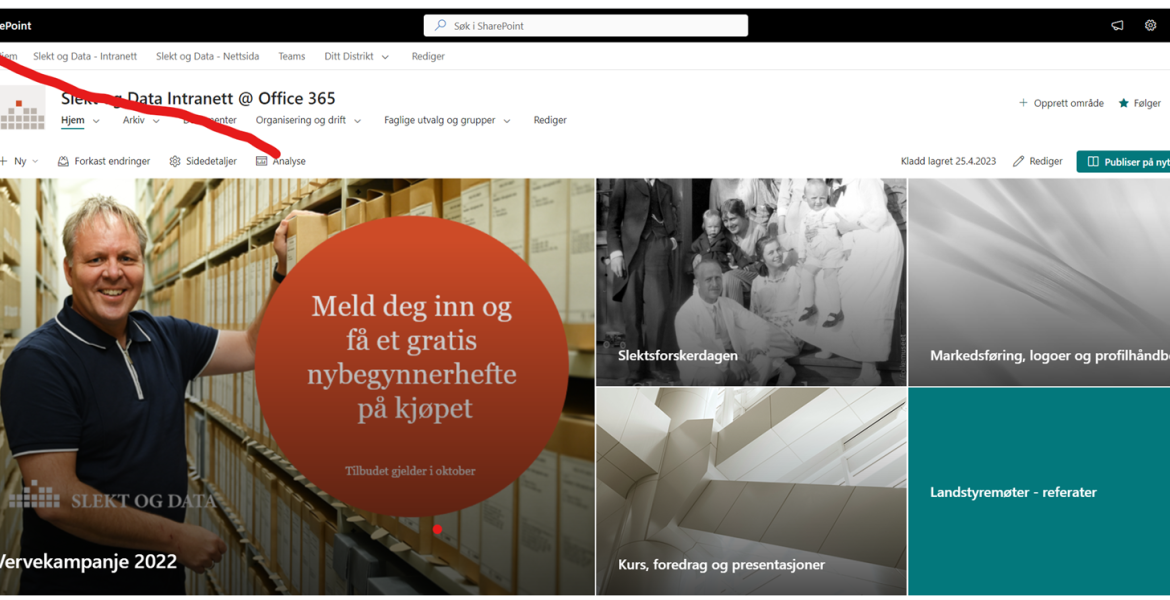 Finn frem på intranett - Finn ulike programmer