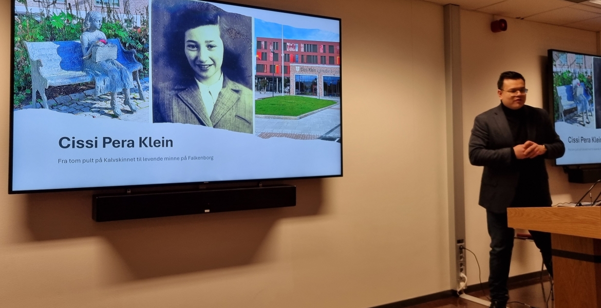 Cissi Klein foredrag av Terje Hellberg